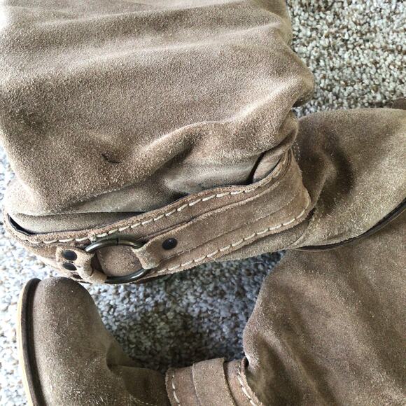 Steve Madden leather boots size 8 P-Diablo - Picture 12 of 14